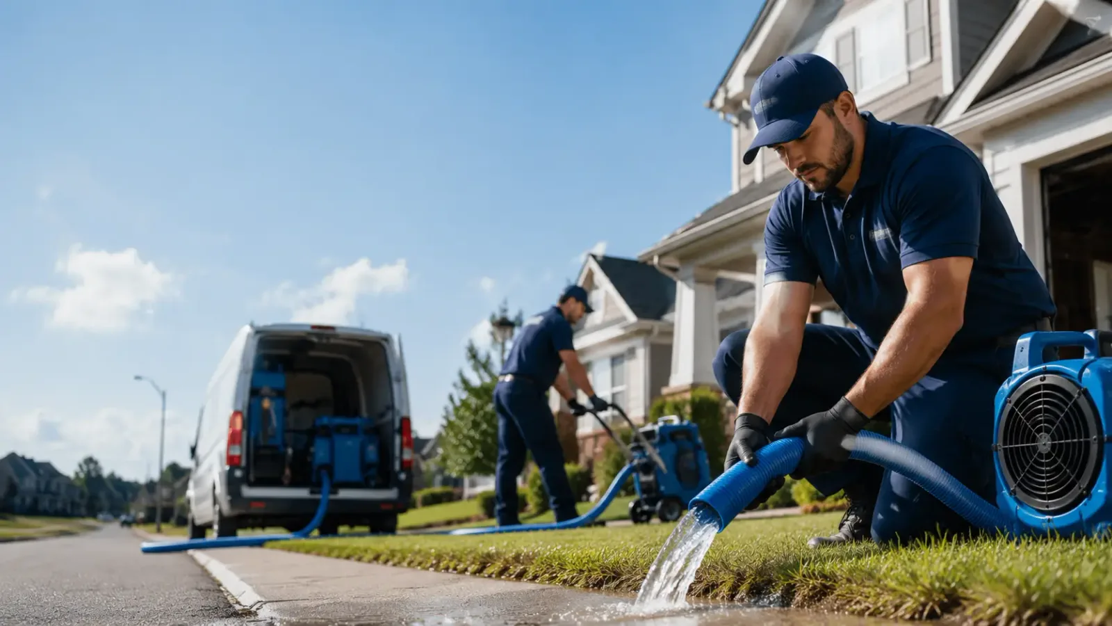 Flood Damage Restoration in New Germany, MN